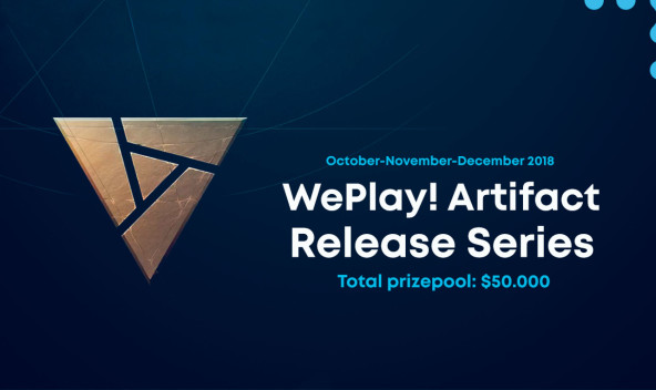 WePlay! announce three Artifact tournaments