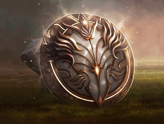 Seraphim Shield Artifact Art