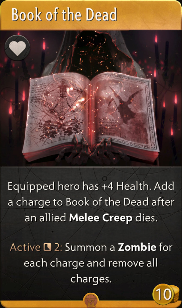 Book of the Dead Card