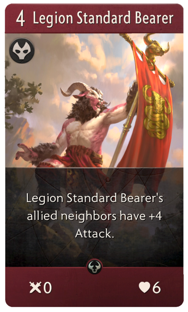 Legion Standard Bearer Card